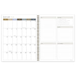 2026 TF Publishing Bonjour Book of Blooms 9" x 11" Weekly & Monthly, Paperboard Cover, Multicolored (26-9718)