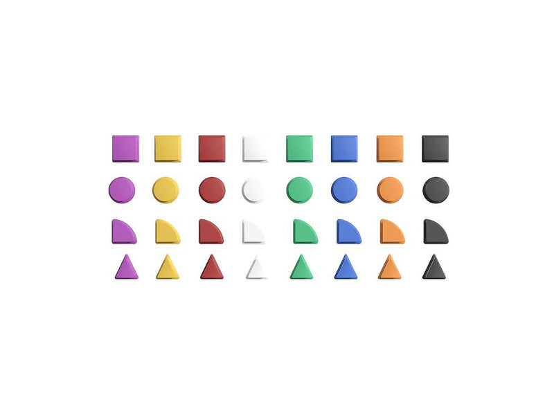 Flash Furniture Bright Beginnings Shapes for Modular STEAM Walls, 256/Pack (MK-ME14696-GG)