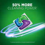 Cascade Platinum ActionPacs Dishwashing Detergent Pacs, Fresh Scent, 59 Pacs/Pack (97726)