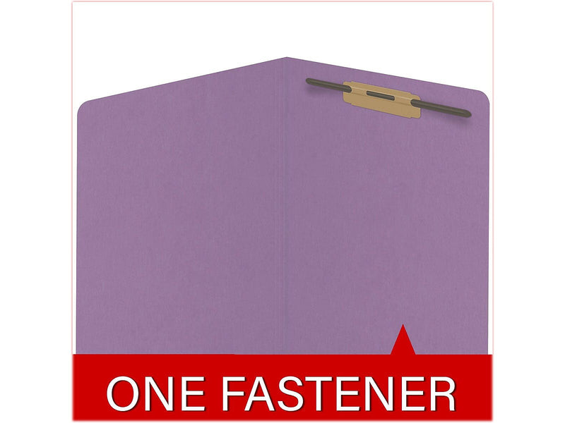 Medical Arts Press Reinforced End Tab File Folder, Straight Cut, Letter-Size, Lavender, 50/Box (S-01601-LAV)