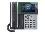 Poly Edge E550 VOIP Phone, Black/Silver (82M91AA)