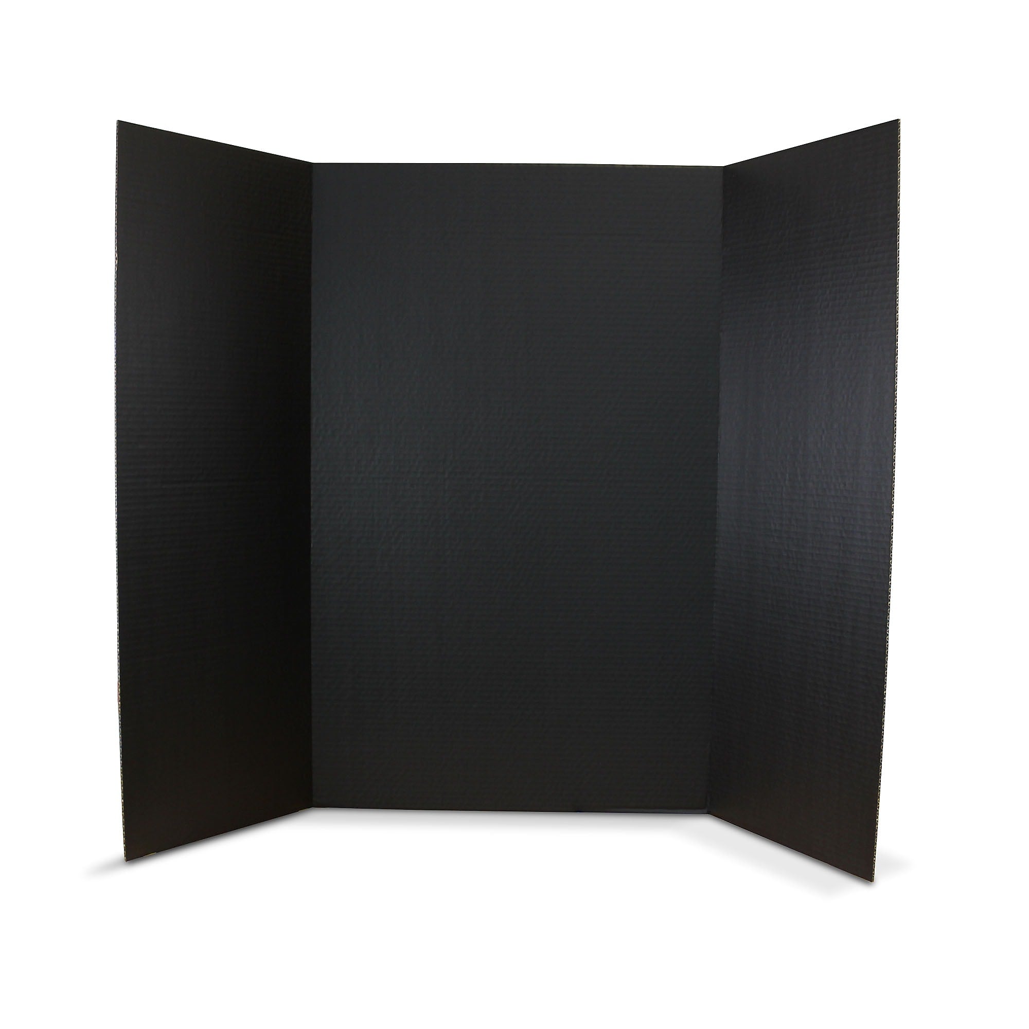 Flipside Corrugated Project Board, 3' x 4', Black, 24/Carton (30067-24)