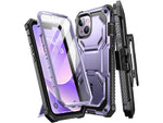 i-Blason Armorbox Metallic Purple Rugged Case for iPhone 14 (iPhone2021/22-6.1-Armorbox-SP-Mauve)