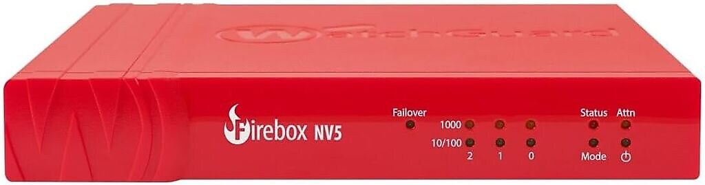 WatchGuard Firebox NV5 Network Security/Firewall Appliance, Desktop (WGNV5005)