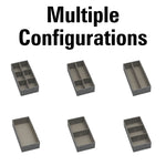 Household Essentials Drawer Organizers, Latte, 3/Pack (754-1)