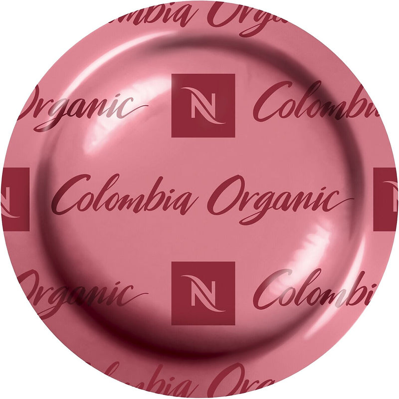 Nespresso Colombia Organic Coffee Nespresso Professional Capsules, Espresso Roast, 50/Box (8906.84)