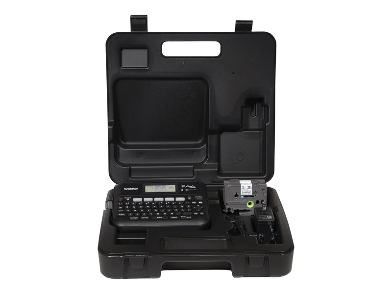 Brother P-Touch Desktop Thermal Label Maker, Black (PTD460BTVP)