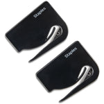 Staples Concealed Blade Letter Opener, Black, 2/Pack (18006-CC)