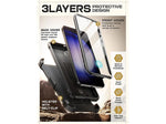 SUPCASE Unicorn Beetle Pro Rugged Case for Samsung Galaxy S24, Shock Absorbing, Black (GS24UBPR2SBK)