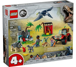 LEGO Jurassic World Baby Dinosaur Rescue Center, 139 Pieces (76963)