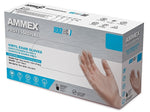 Ammex Professional VPF Powder Free Vinyl Exam Gloves, Latex Free, Clear, Small, 100/Box, 10 Boxes/Carton (VPF62100-CC)