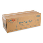 AmerCareRoyal Beverage Plugs, Black, 200/Box, 10 Boxes/Carton