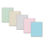 Pacon Array Pastels Paper, 8.5" x 11", 20 lbs., Assorted Colors, 500/Ream (PAC101058)