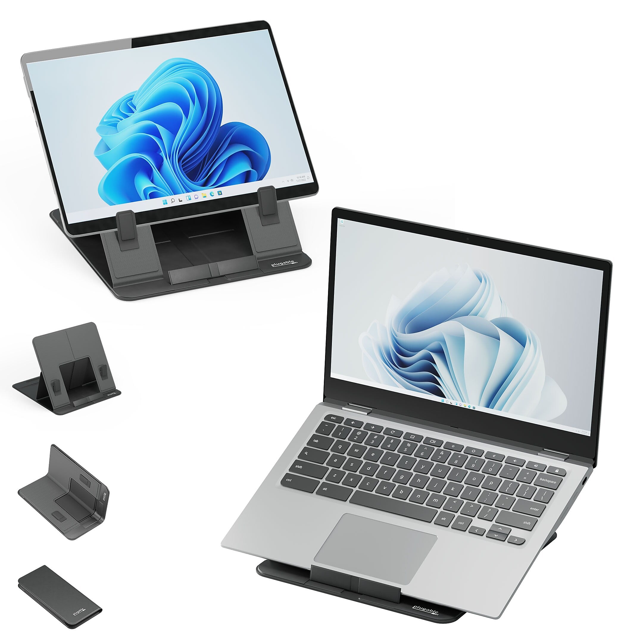 Plugable Portable Foldable Stand for Laptop/Tablet (PT-STANDX)