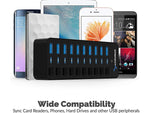 Sabrent 10-Port USB 3.0 Hub, Black (HB-BU10)