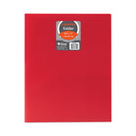 C-Line® Two-Pocket Heavyweight Poly Portfolio Folder, 11 x 8.5, Red, 25/Box