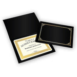 Royal Consumer Rome Gold Foil Certificates, Gold, 15/Pack (GEO47829)