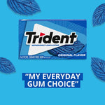 Trident Original Gum, 14 Pieces/Pack, 12/Packs (VAM05020)