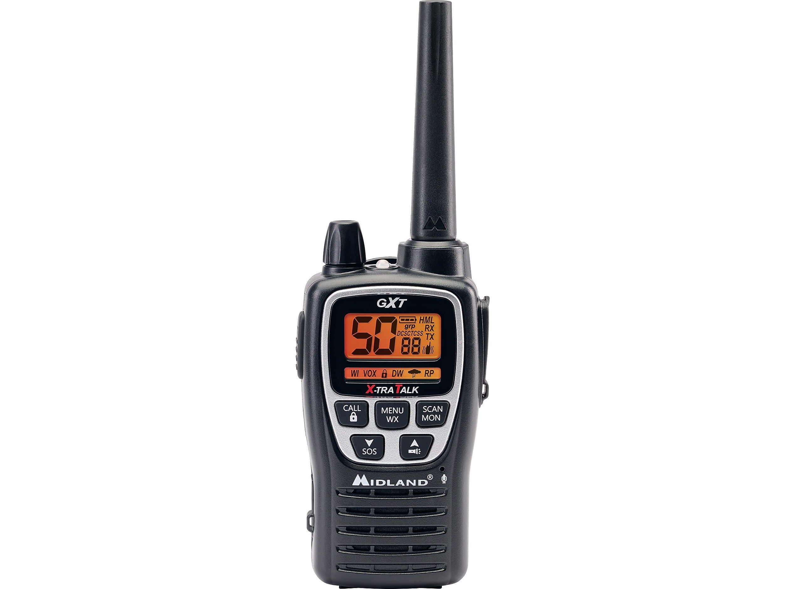 Midland GXT3000 Two Way Radio Kit, Black (GXT3000VP4)