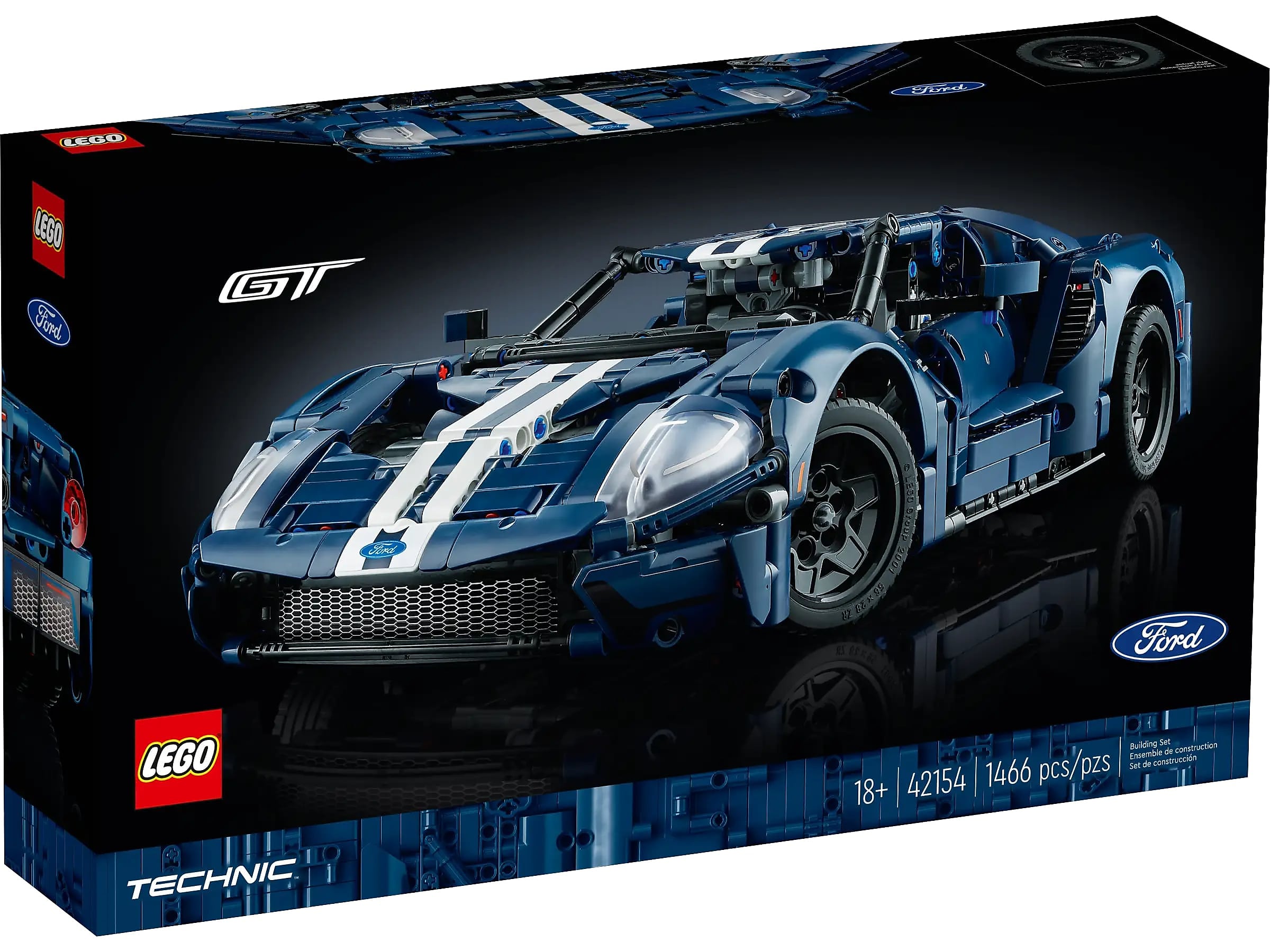 LEGO Technic 2022 Ford GT Building Set (42154)