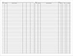 Medical Arts Press Dental Chart/Account Record, Green, 250/Pack (21141RL)