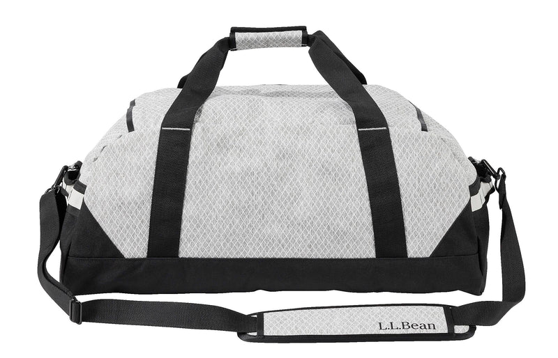 L.L.Bean Adventure 27" Polyester Travel Duffel, Heather Gray Diamond (1000209420)