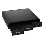 Mind Reader Anchor Plastic Coffee Pod Drawer, Black (EMSTRY01BLK)