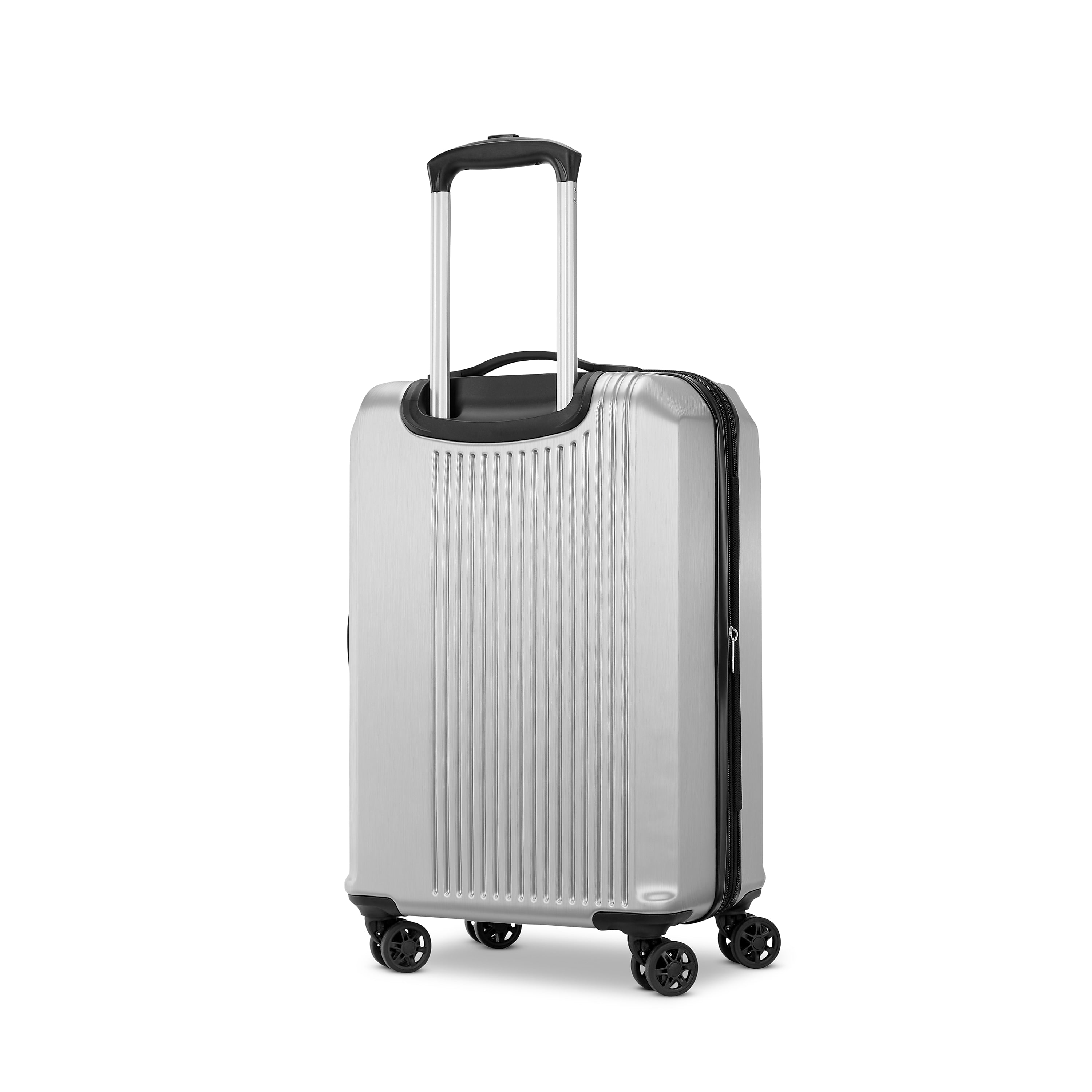 Samsonite Alliance 10" Hardside Carry-On Suitcase Spinner, Aluminum Silver (145793-7378)
