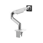 Humanscale M8.1 Adjustable Single Monitor Arm, Polished Aluminum (M81TBW)