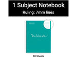 Miquelrius Emotions 1-Subject Notebooks, 8.5" x 11", College Ruled, 80 Sheets, /Carton (11980CS)