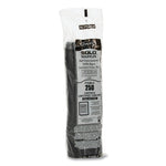 SOLO® Portion Containers, Polystyrene, 1.5 oz, Black, 250/Bag, 10 Bags/Carton