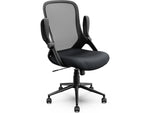 Click365 Ergonomic Fabric/Mesh Swivel Task Chair, Black (CCHR10003A)