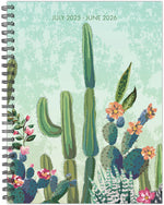 2025-2026 Willow Creek Desertscape 6.5" x 8.5" Academic Year Weekly & Monthly Planner, Multicolored (54833)