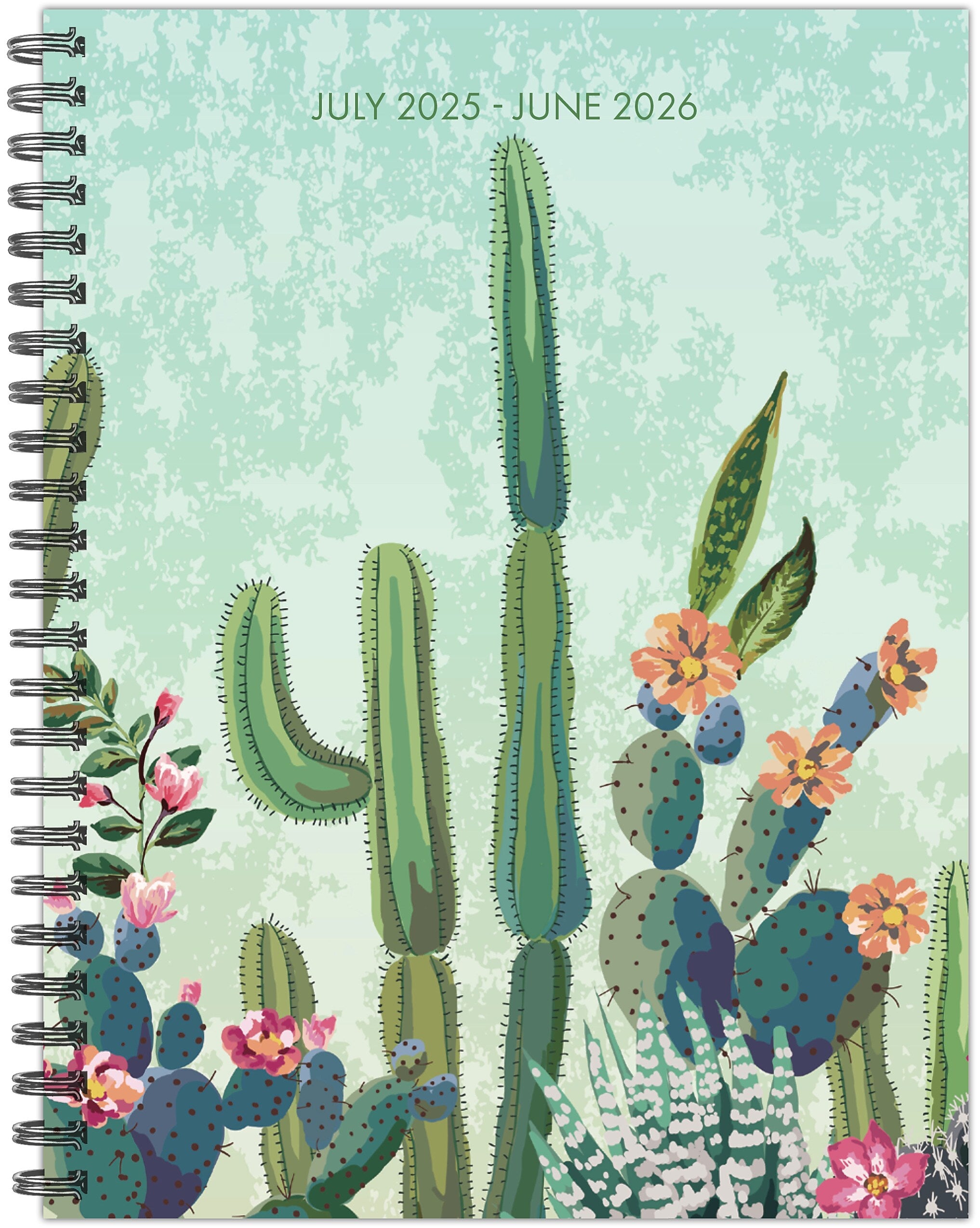 2025-2026 Willow Creek Desertscape 6.5" x 8.5" Academic Year Weekly & Monthly Planner, Multicolored (54833)