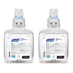 PURELL Healthcare Antibacterial Liquid Hand Soap Refill for CS8 Dispenser, 1200 ml, 2/Carton (7869-02)