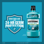 Listerine Cool Mint Antiseptic Mouthwash, 1.0 L (24489093)