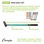 Champion Sports Mini Golf Set (CHSMGSET)