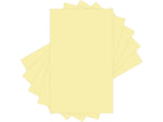 Lettermark Colors 30% Recycled 8.5" x 14" Colored Paper, 20 Lbs., Canary, 500 Sheets/Ream, 10 Reams/Carton (94292)