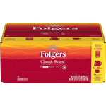Folgers Classic Roast Ground Coffee Fraction Pack, Medium Roast, 0.9 oz., 36/Carton (SMU06125)