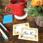 Teacher Created Resources Buzzing Bees Name Tags/School Name Tags, 3.5" x 2.5", 36/Pack, 6 Packs/Bundle (TCR6910-6)