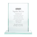 Baudville Jade Character Trophy, 6" x 5", Clear (1375283TWC31)
