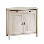 Sauder Costa 30"H Storage Cabinet with 2 Shelves, Chalked Chestnut (419960)
