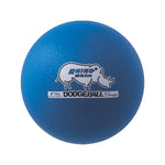 Champion Sports 6" Rhino Skin Foam Dodgeball  Set, Neon Blue, 6/Set (CHSRXD6NBLSET)