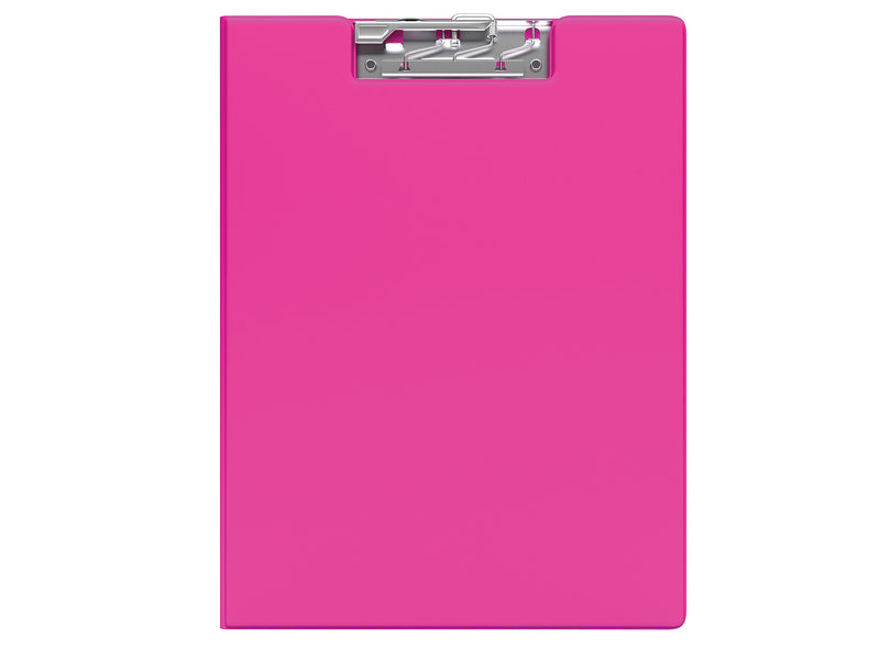 Davis Group Premium Polypropylene Clipboard, Letter Size, Pink, 10/Pack (4511-43-10)