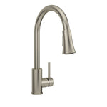 PROFLO Orvis 1.5 GPM Single Hole Pull Down Kitchen Faucet (PFXC7017ZBN)