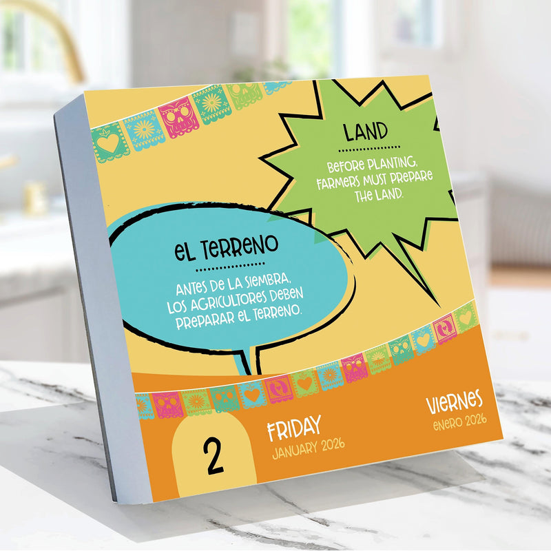 2026 TF Publishing 5.25" x 5.25" Daily Day-to-Day Calendar, (26-3020)