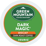 Green Mountain Dark Magic Decaf Coffee Keurig® K-Cup® Pods, Dark Roast, 96/Carton (504067)