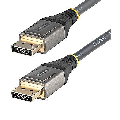 StarTech 13' Display Port Cable, Gray/Black (DP14VMM4M)