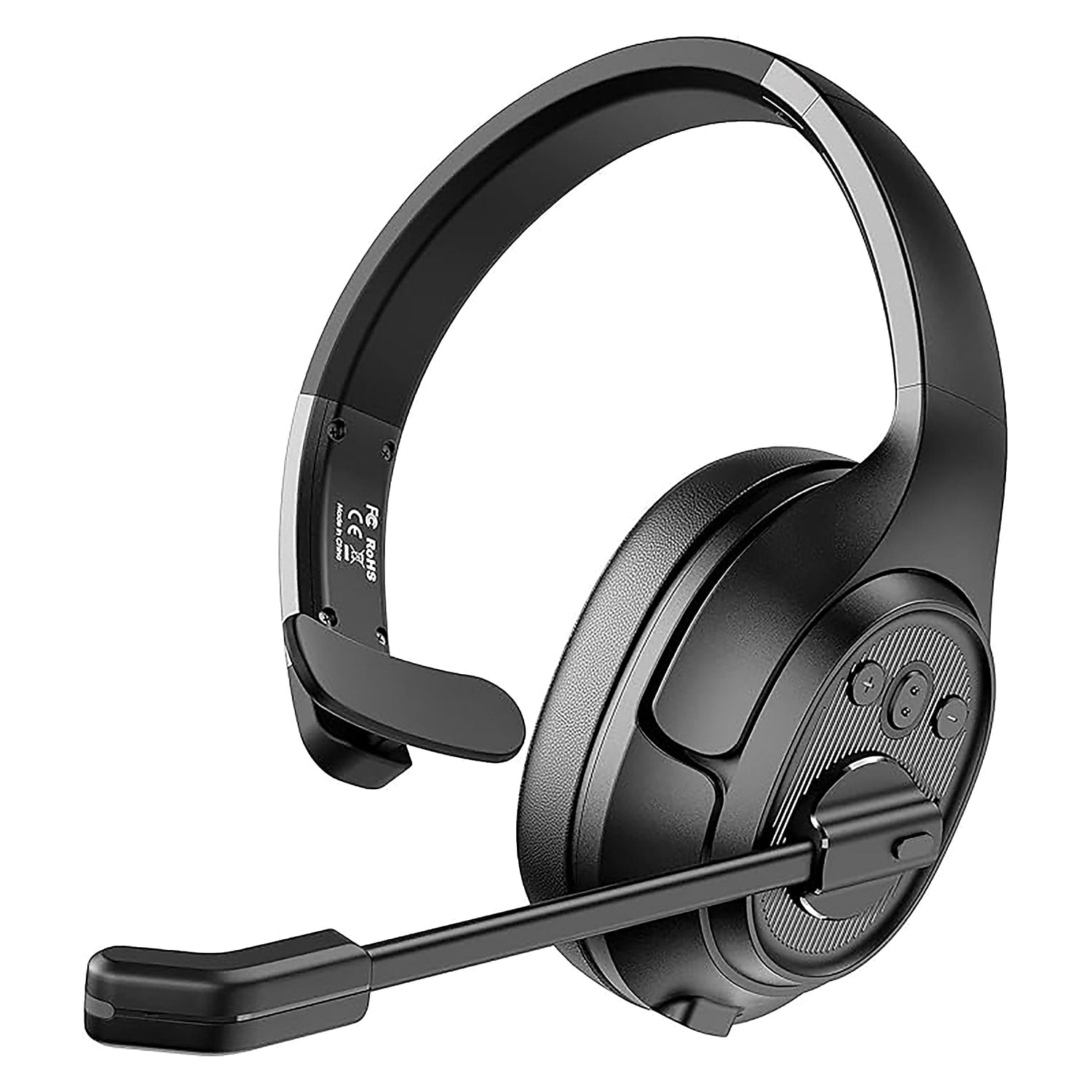 EKSAtelecom H1 Pro Telecom Bluetooth Headset, Black (T-AM01-03)