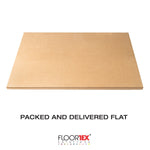 Floortex Advantagemat Hard Floor Chair Mat with Lip, 36" x 48", Black Vinyl (FC123648HLBV)